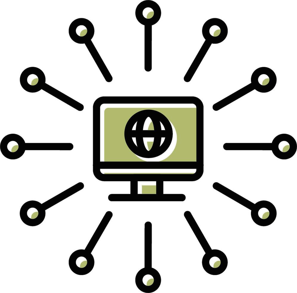 Networks Vector Icon