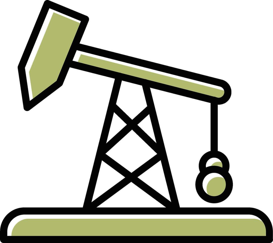 Pumpjack Vector Icon