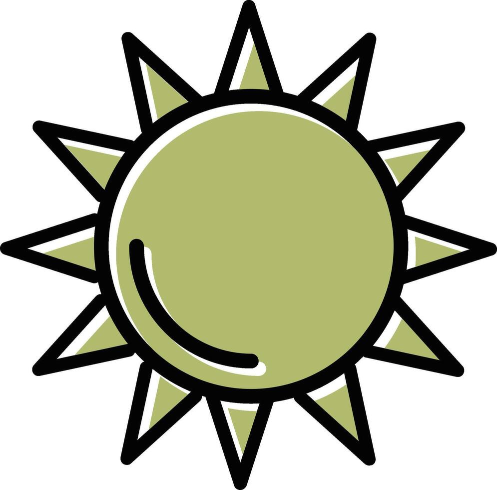 Sun I Vector Icon