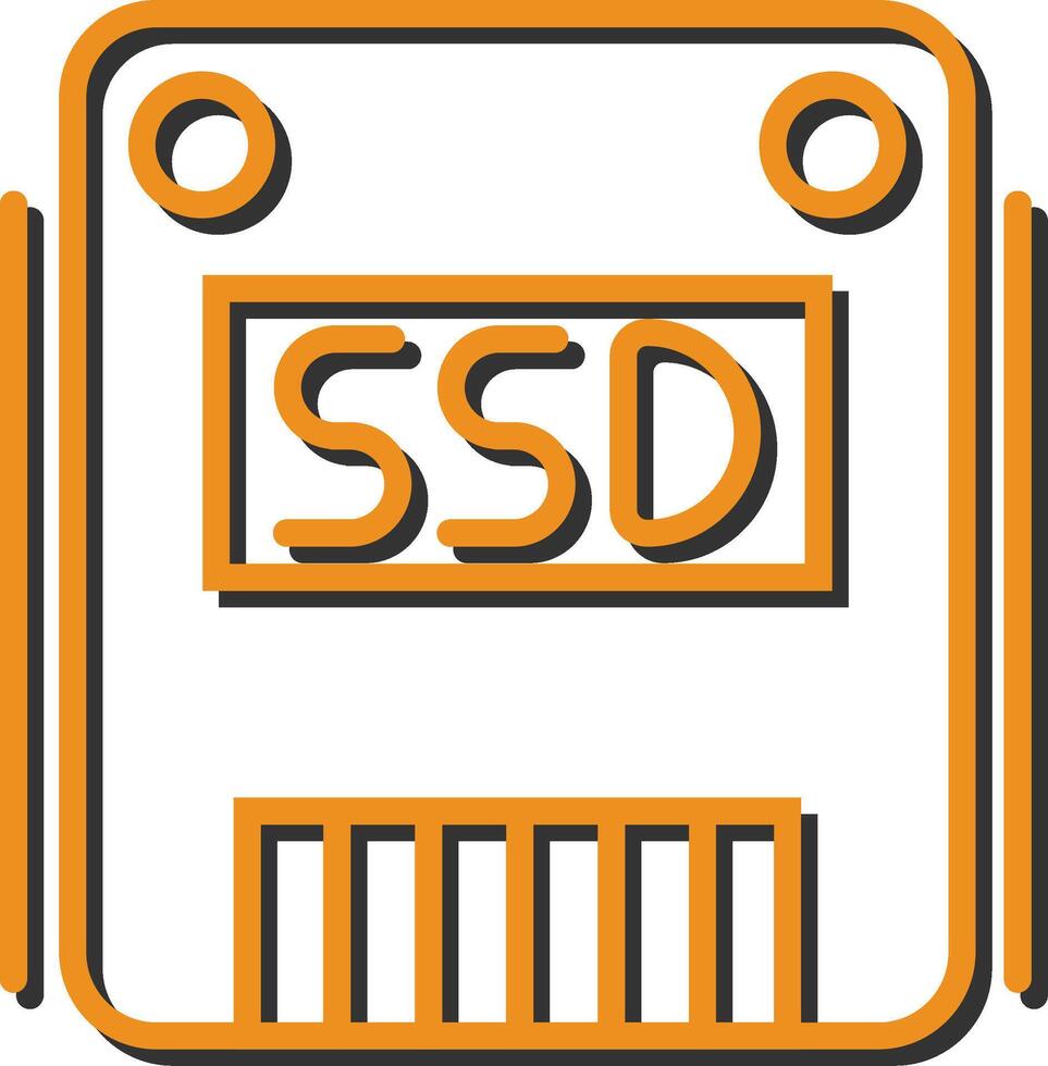SSD Vector Icon