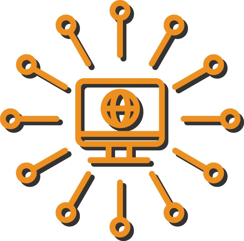 Networks Vector Icon