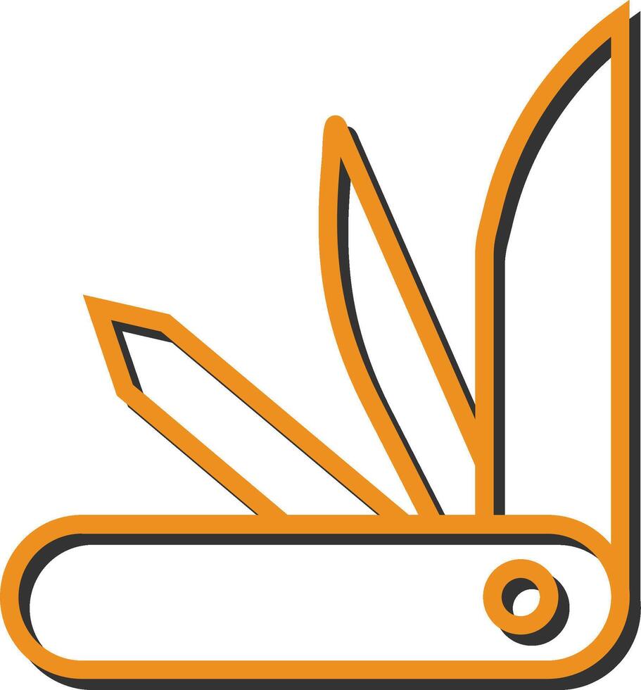 Swiss Army Knife Vector Icon