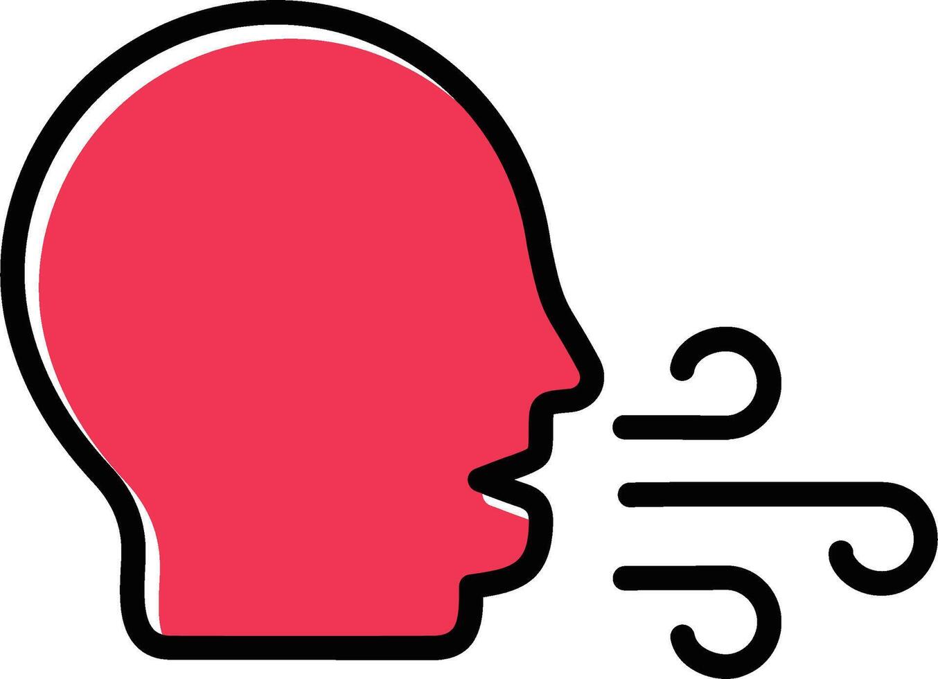 Bad Breath Vector Icon