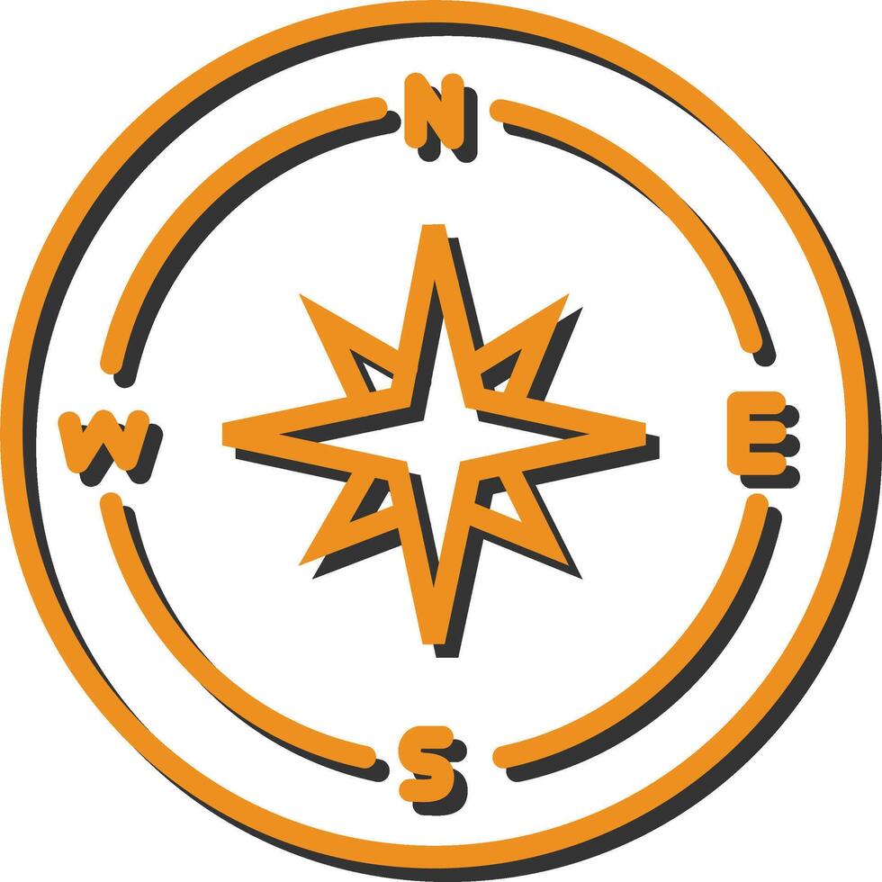 Compass Vector Icon