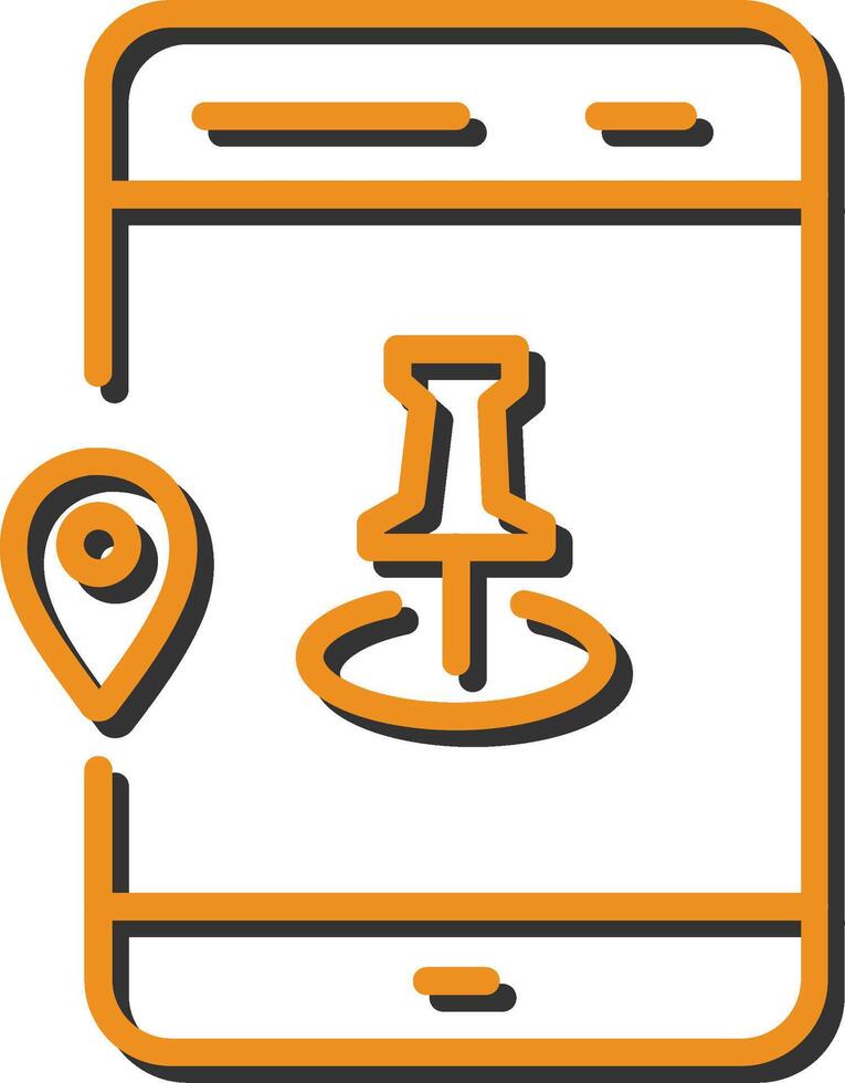 Pin Location Vector Icon