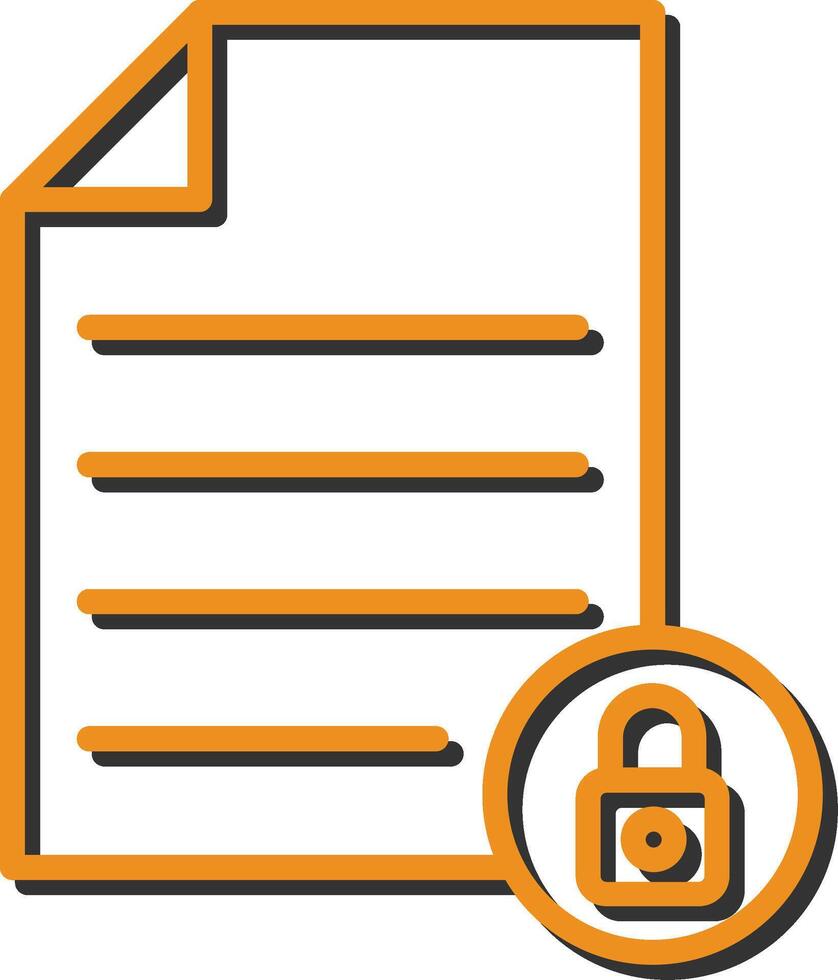 Private Document Vector Icon
