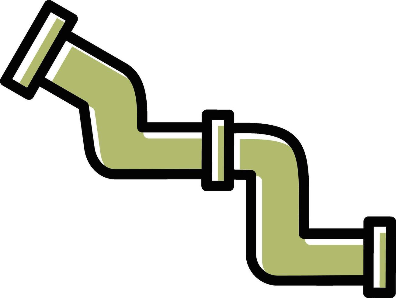 Water Pipe Vector Icon