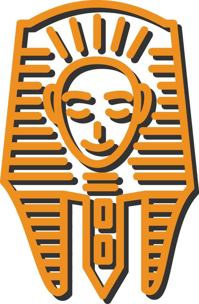 Egyptian Face Vector Icon