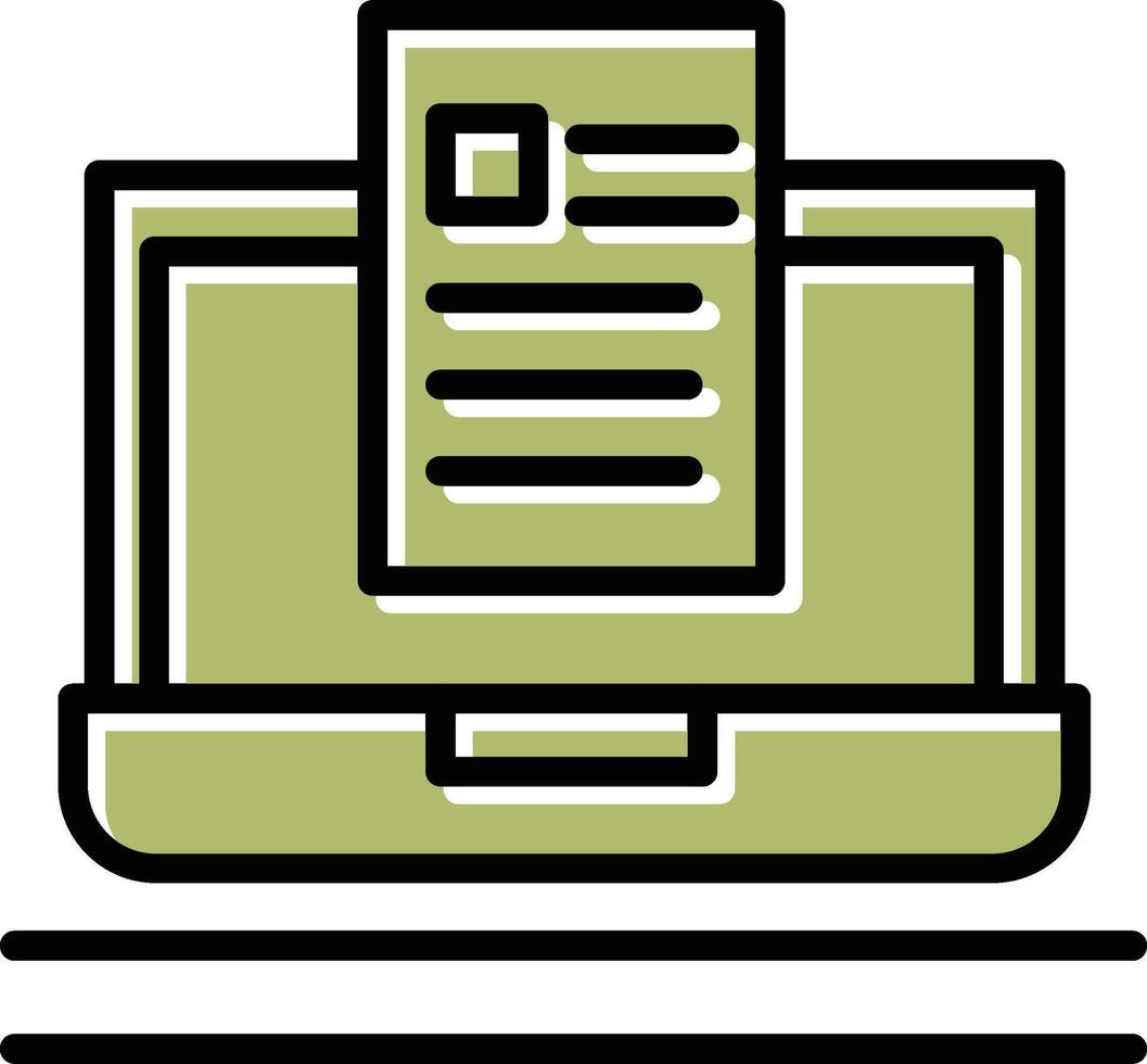 Blog Vector Icon