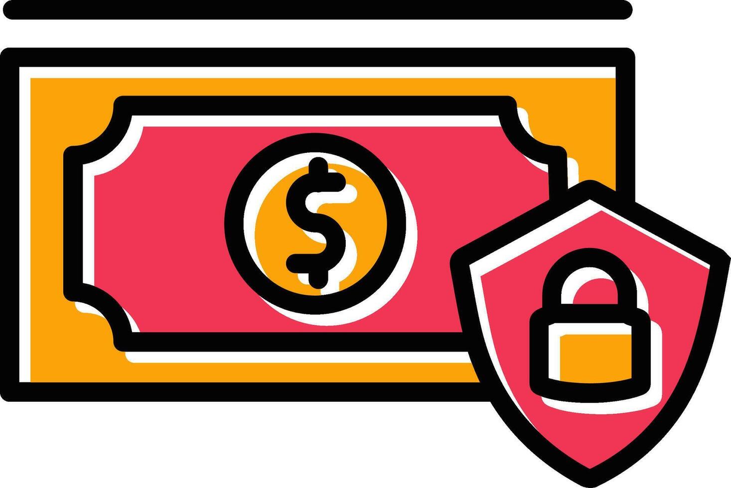 Secure Money Vector Icon