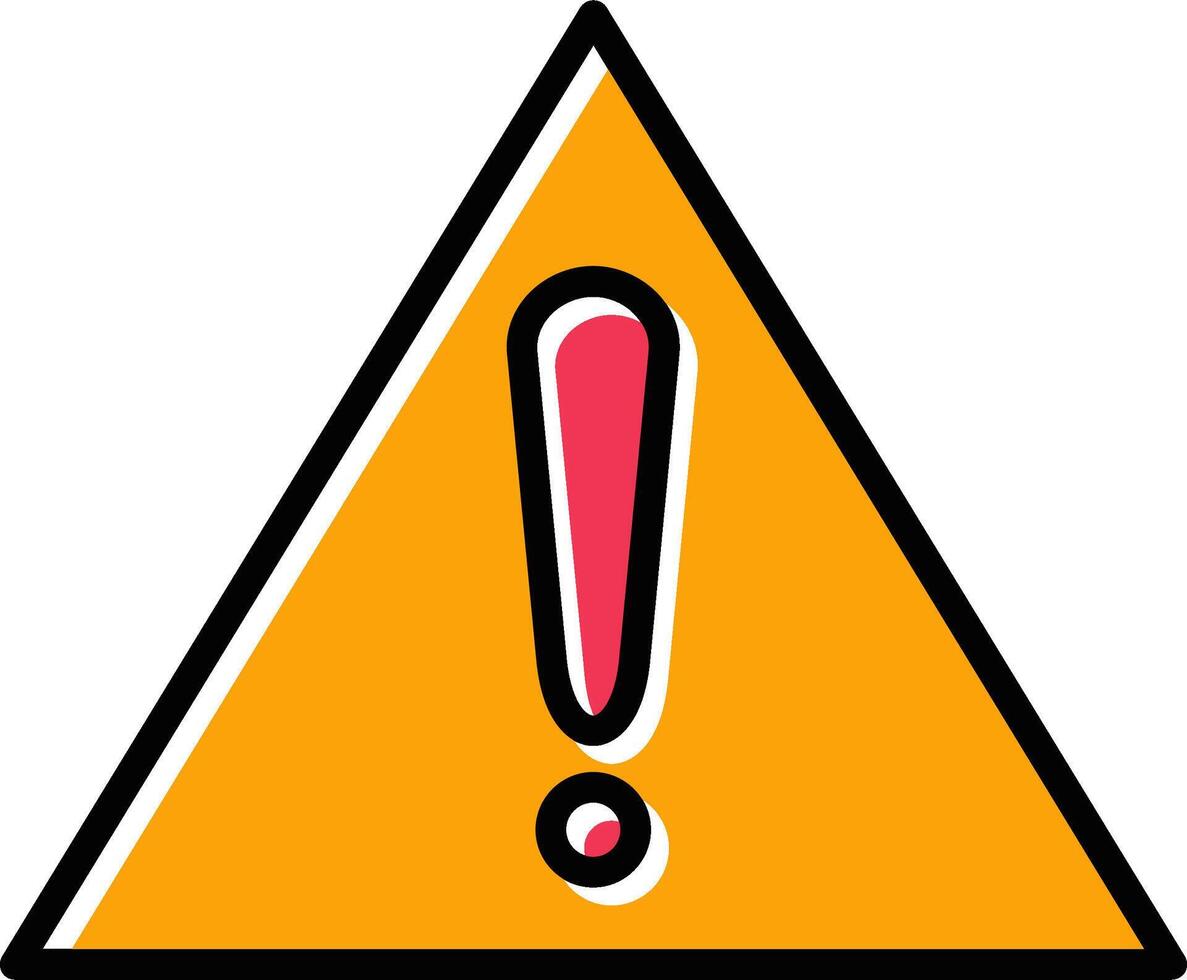 Caution Sign Vector Icon