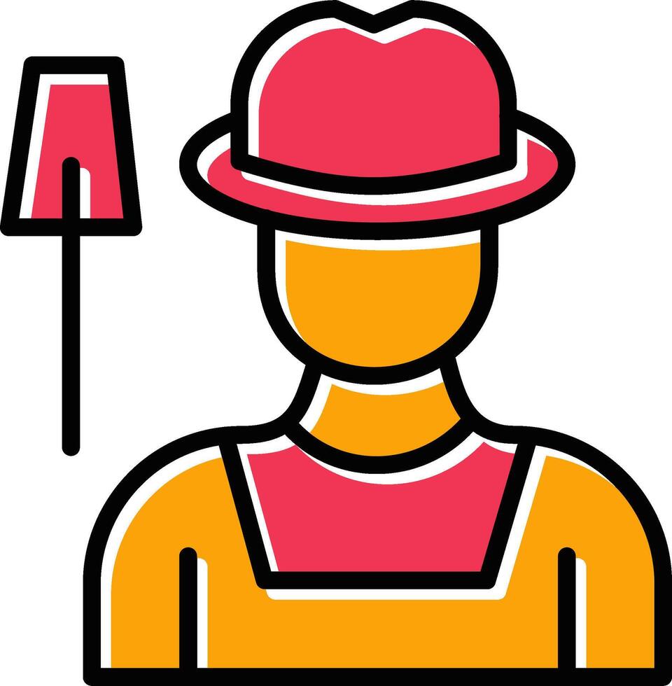 Farmer Vector Icon