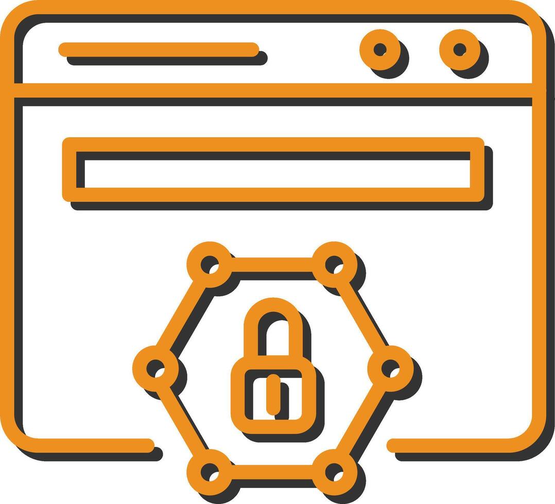 Web Protected Vector Icon