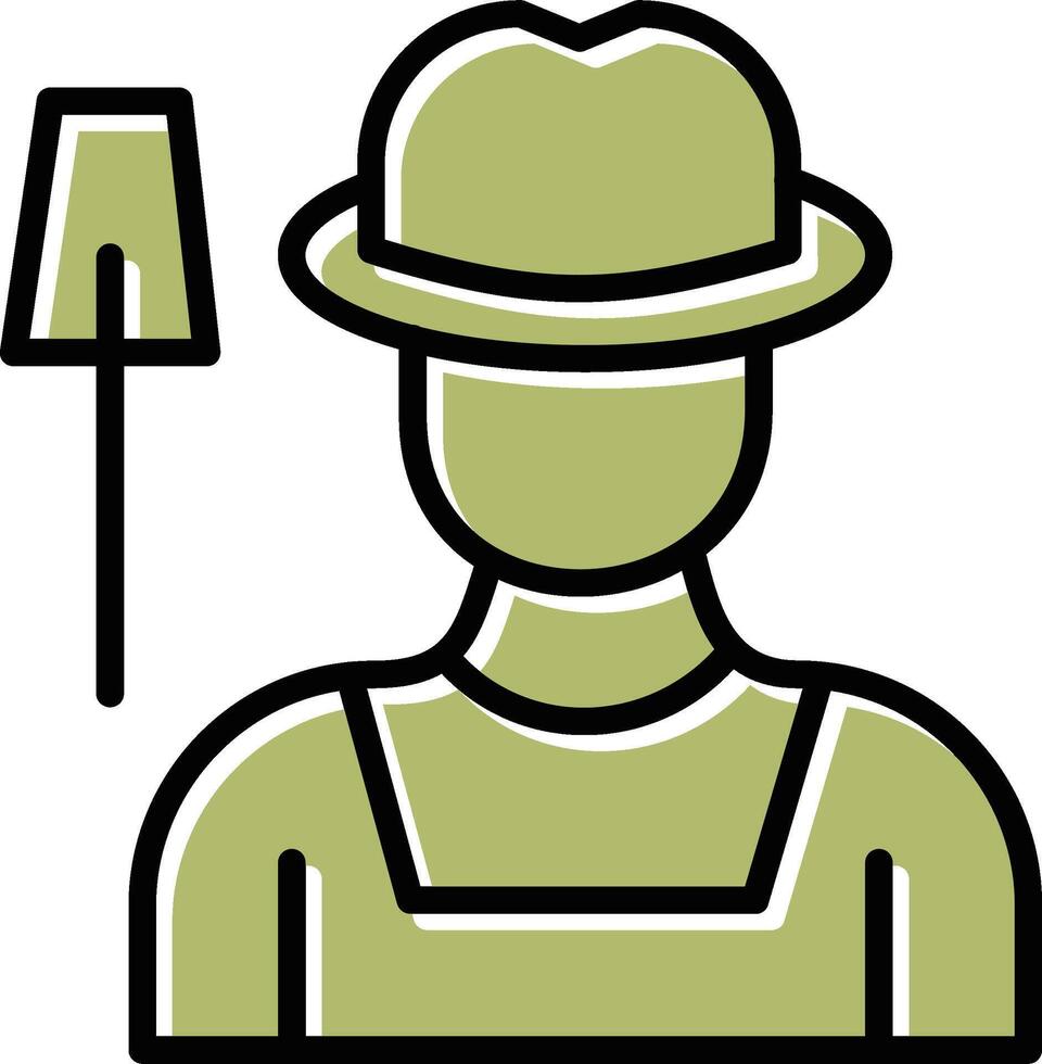 Farmer Vector Icon
