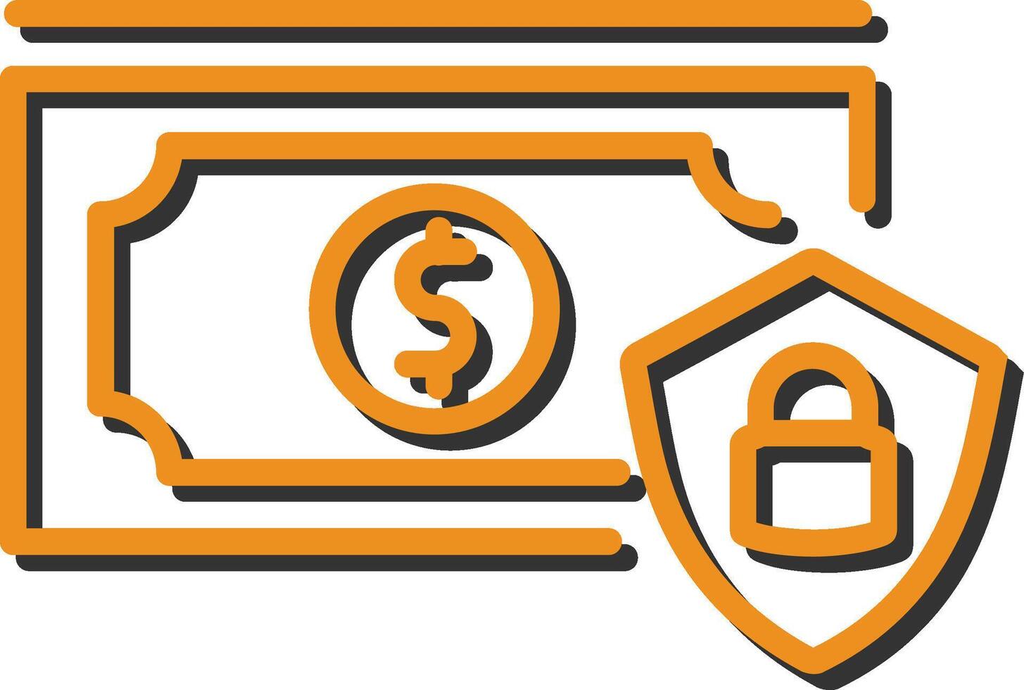 Secure Money Vector Icon