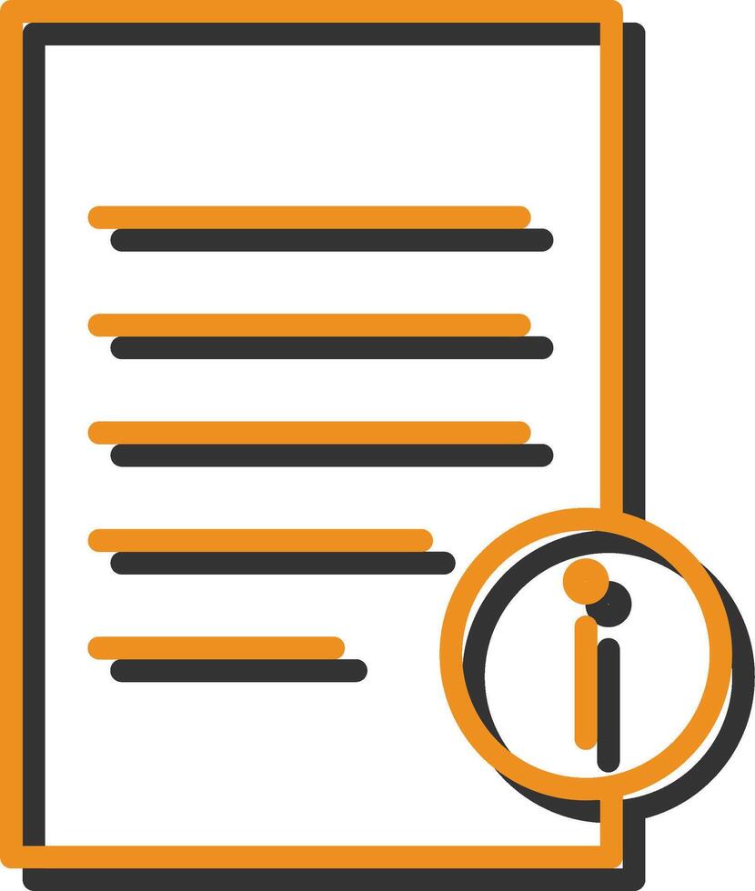 Information Document Vector Icon