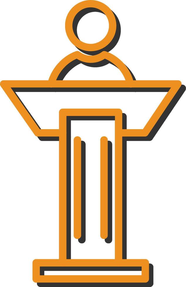 Podium Vector Icon