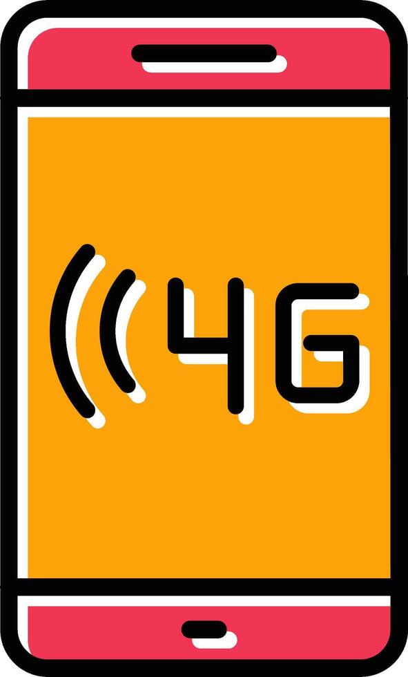 4G Vector Icon