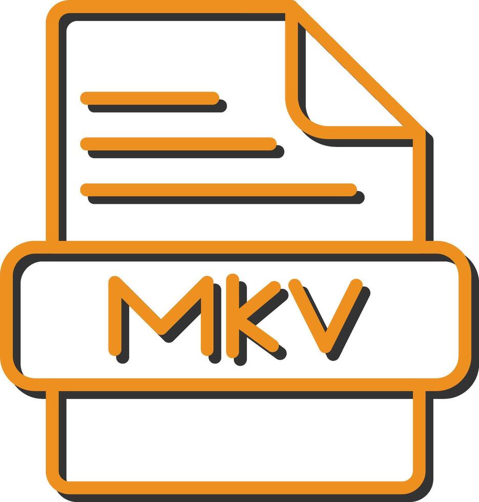 MKV Vector Icon