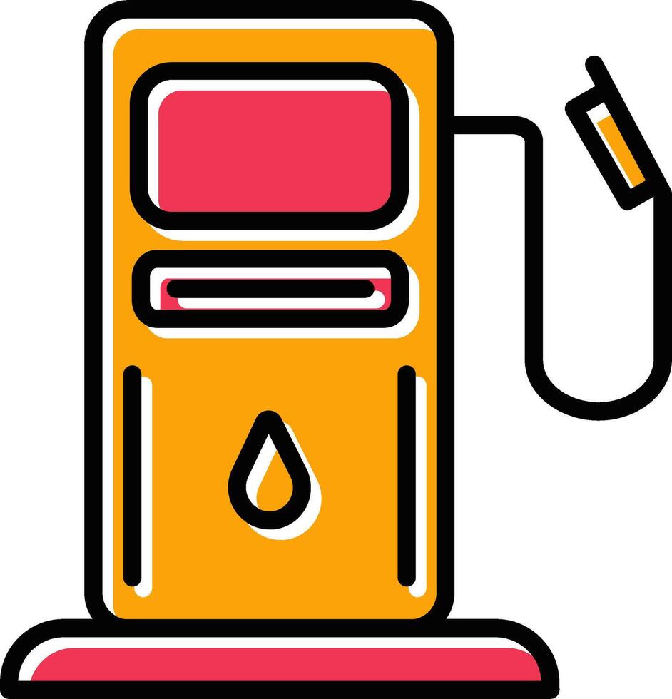 Petrol Pump Vector Icon