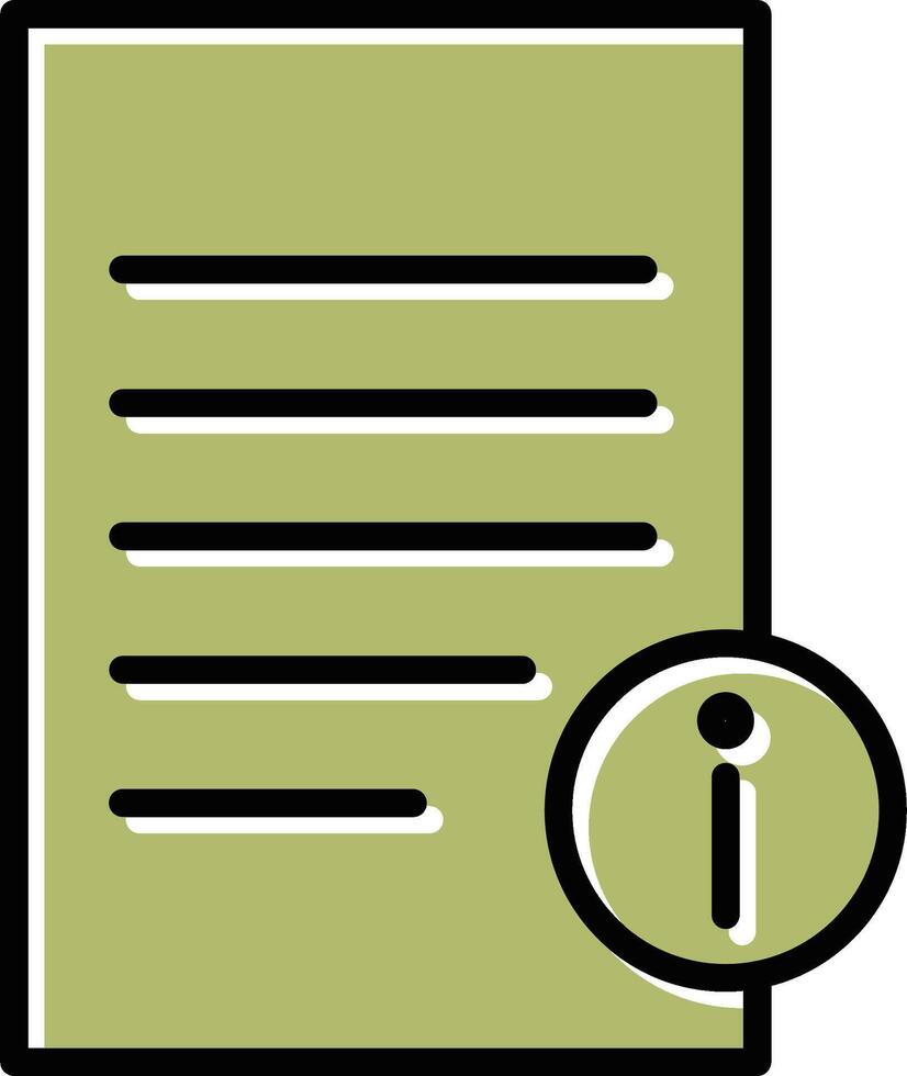 Information Document Vector Icon