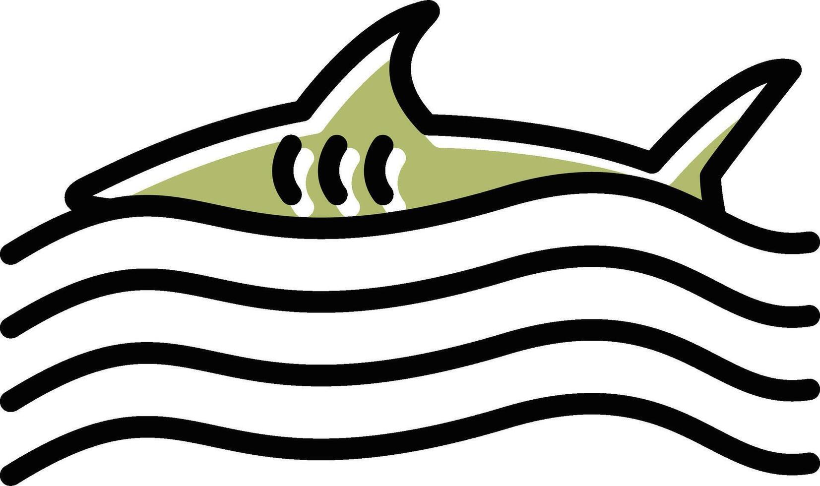 Dangerous Shark Vector Icon