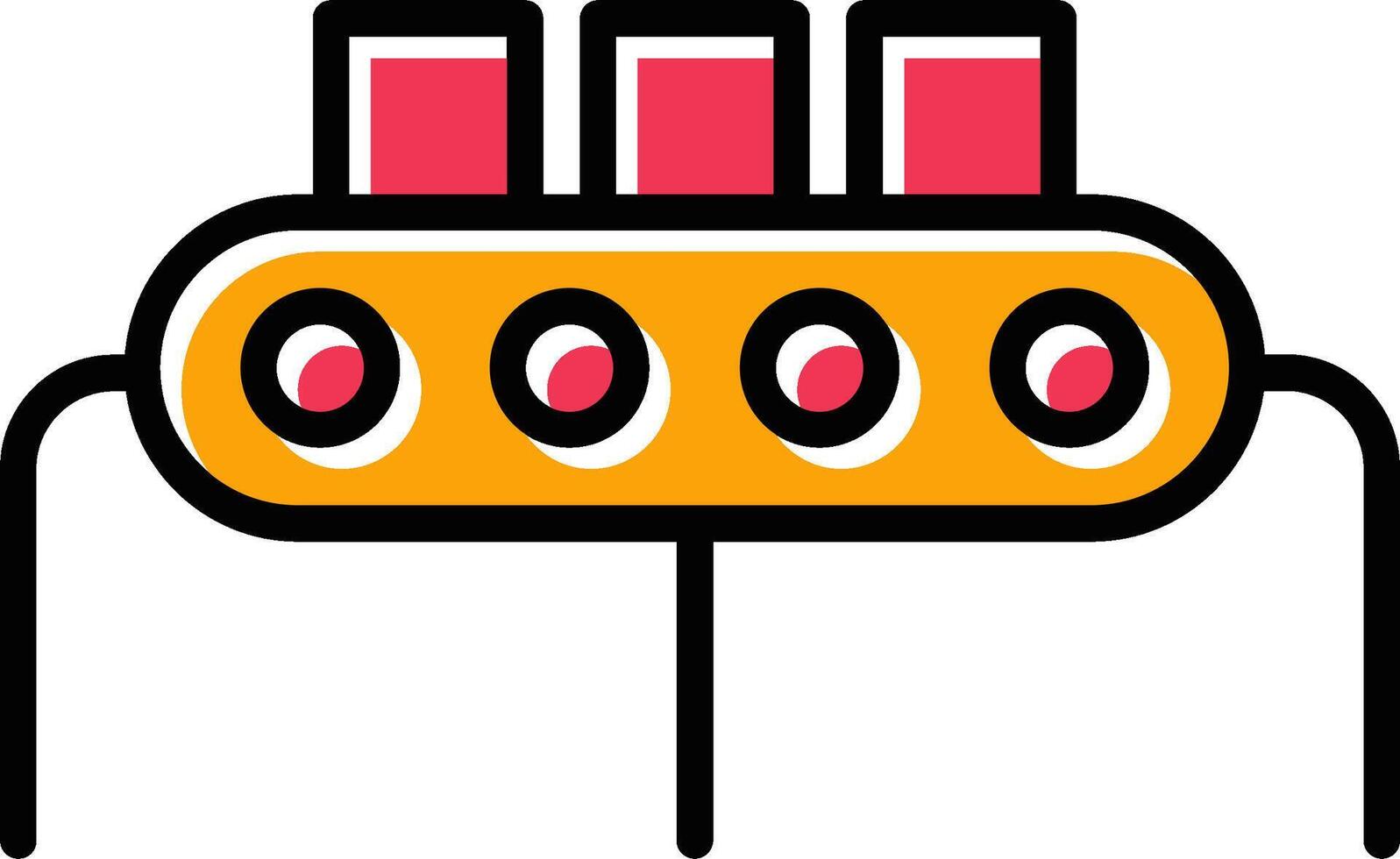 Conveyor Vector Icon