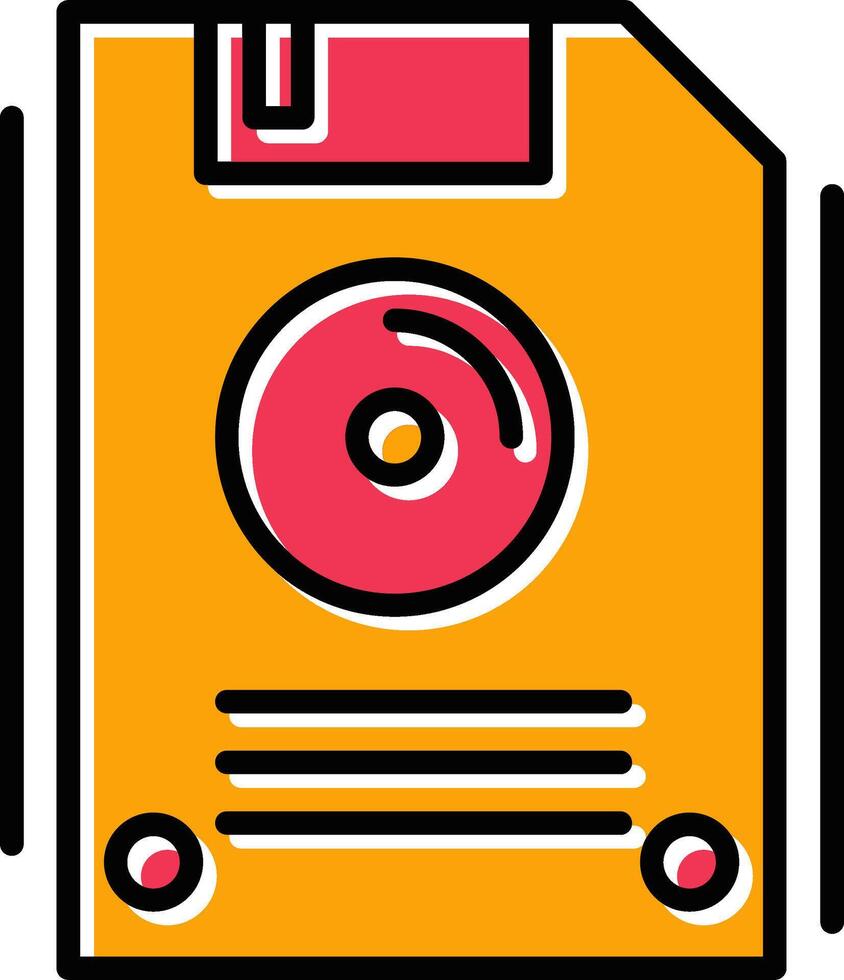 Floppy Disk Vector Icon