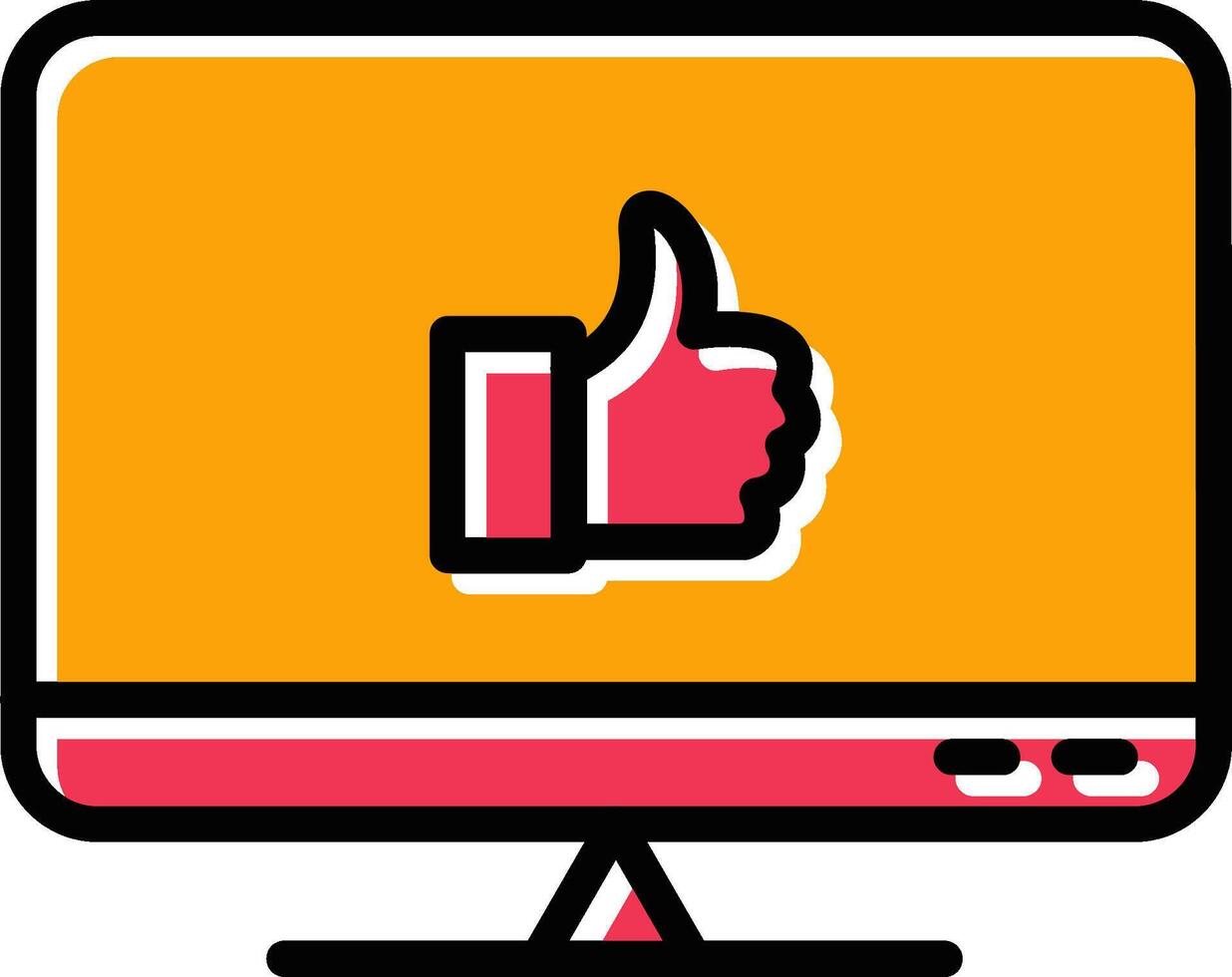 Like Marketing Vector Icon