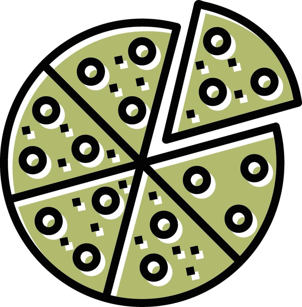 Pizza Slice Vector Icon