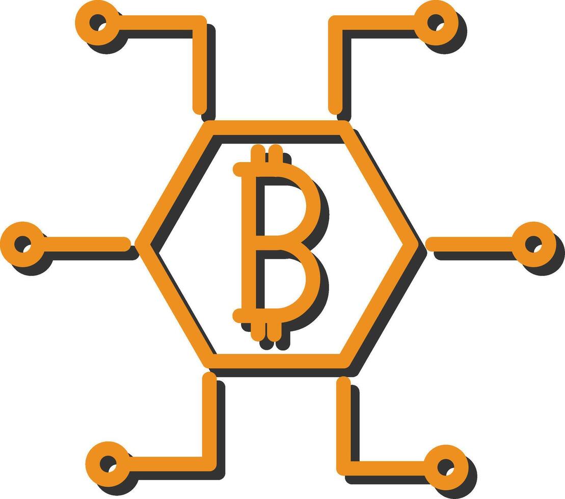 Bitcoin Vector Icon