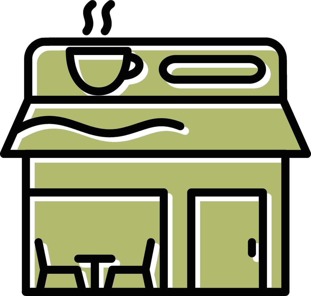 Coffee Shop Vector Icon