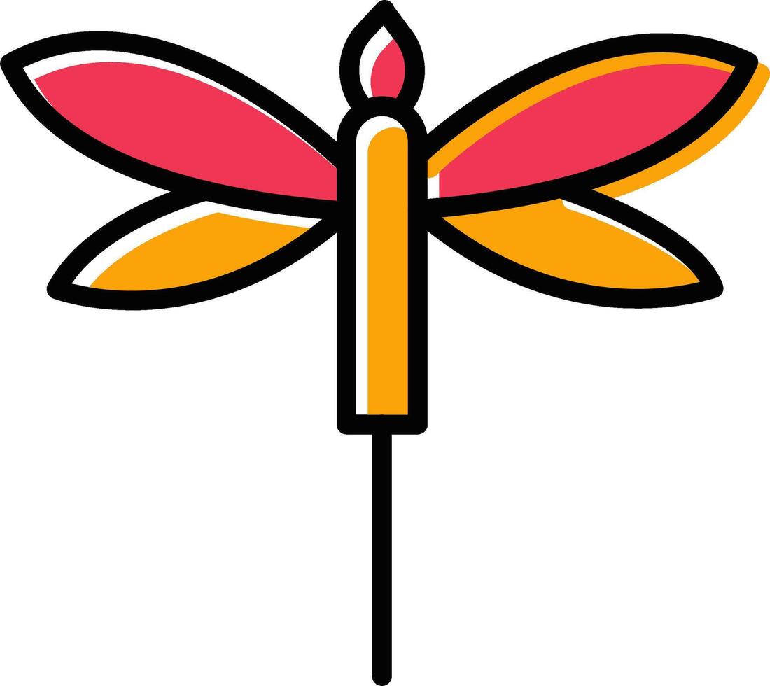 Dragonfly Vector Icon