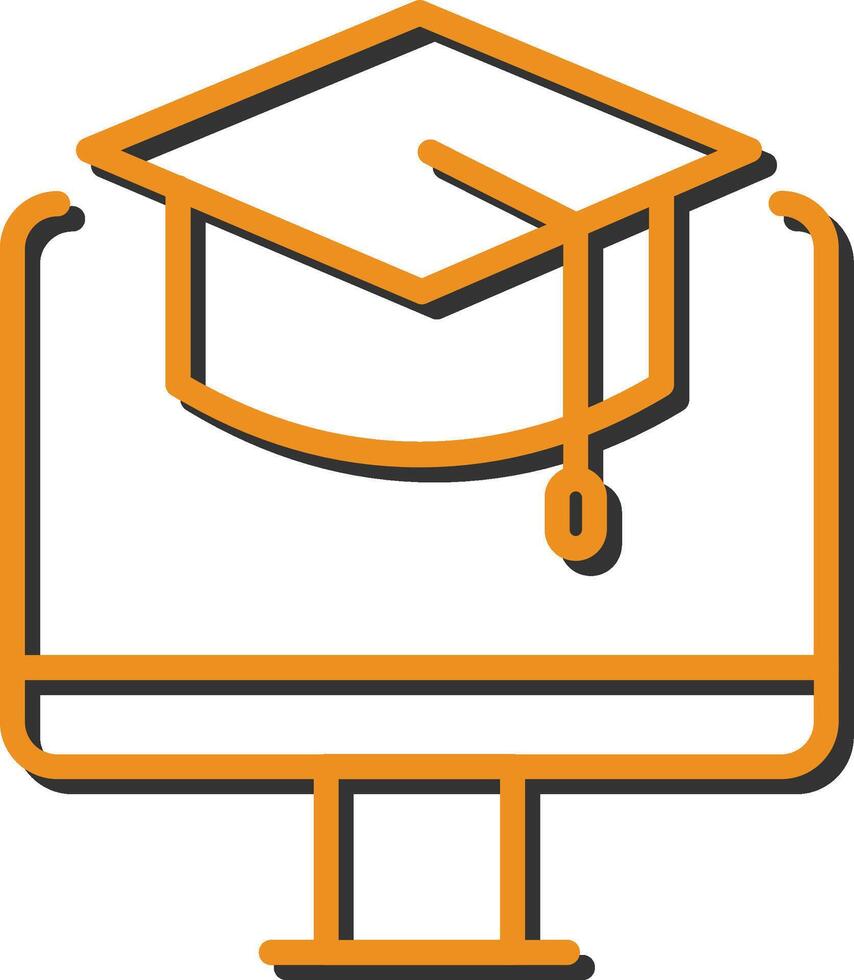 Online Education Vector Icon