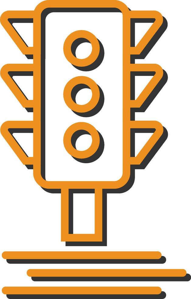 Traffic Signal Vector Icon