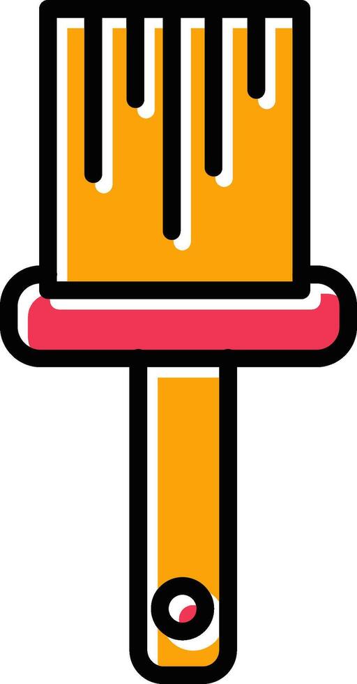 Brush Color Vector Icon