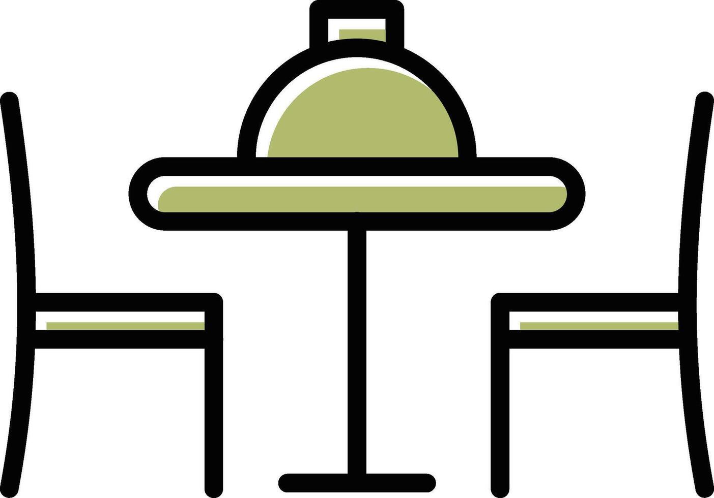 Dinner Table II Vector Icon