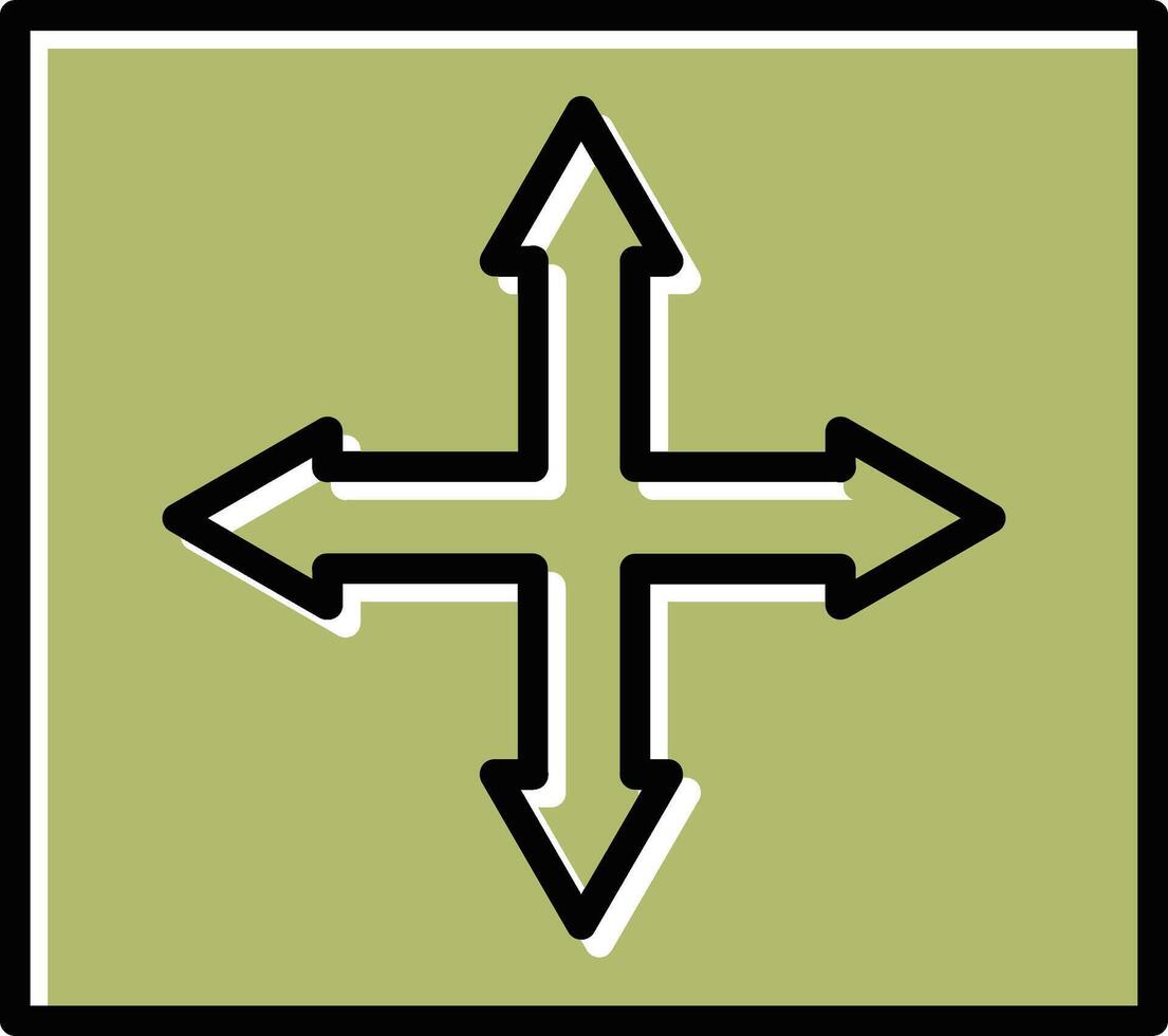 Directions Vector Icon