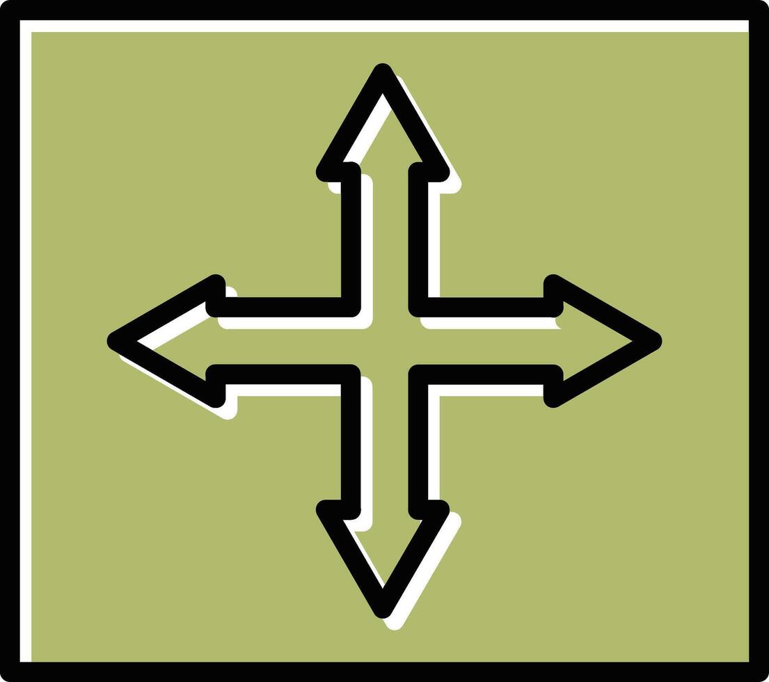 Directions Vector Icon