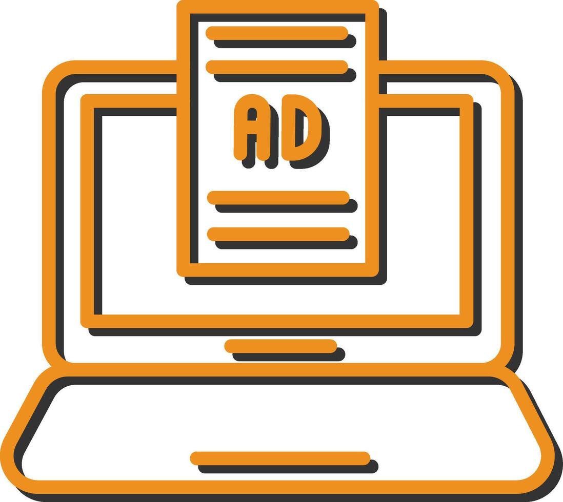 Internet Ads Vector Icon