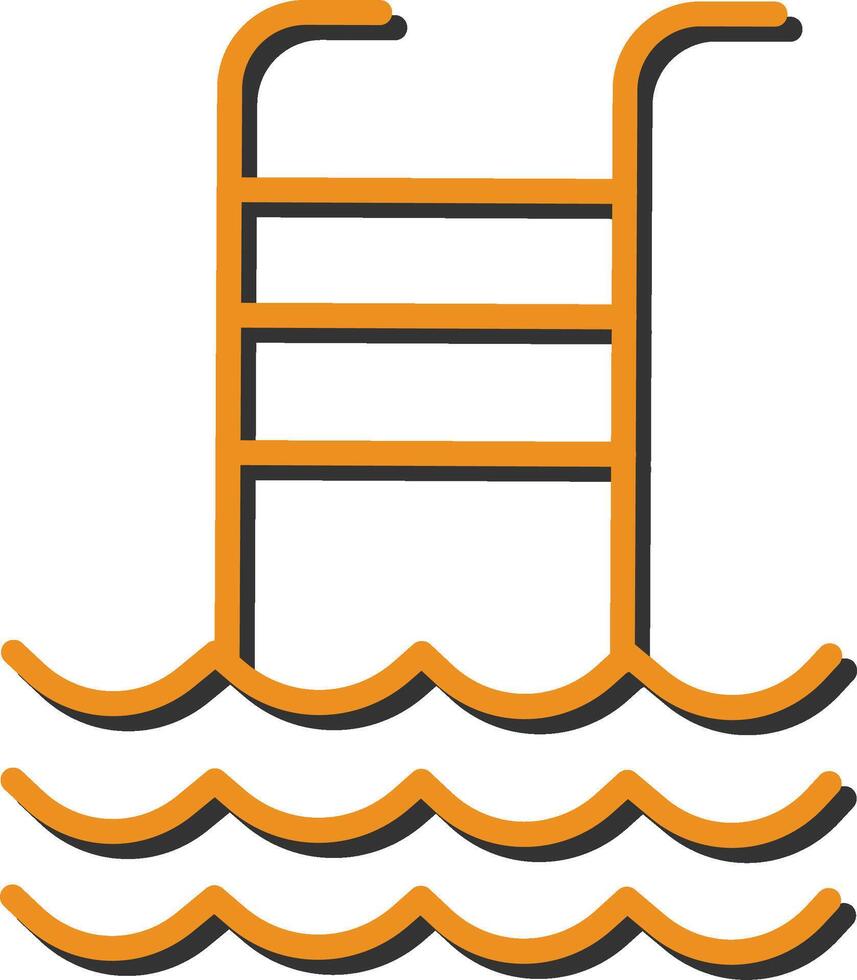 Swimming Pool Vector Icon