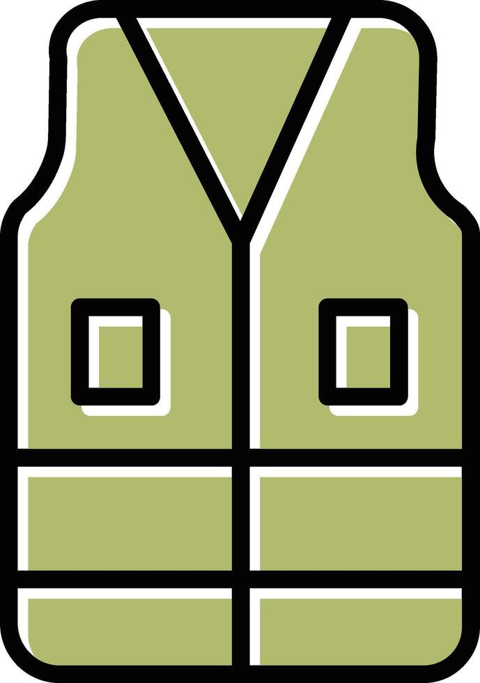 Vest Labour Vector Icon