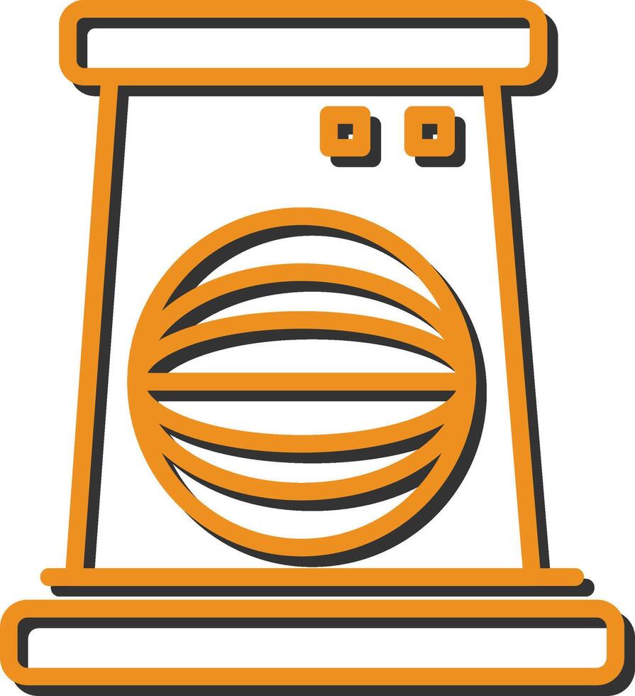 Fan Heater Vector Icon