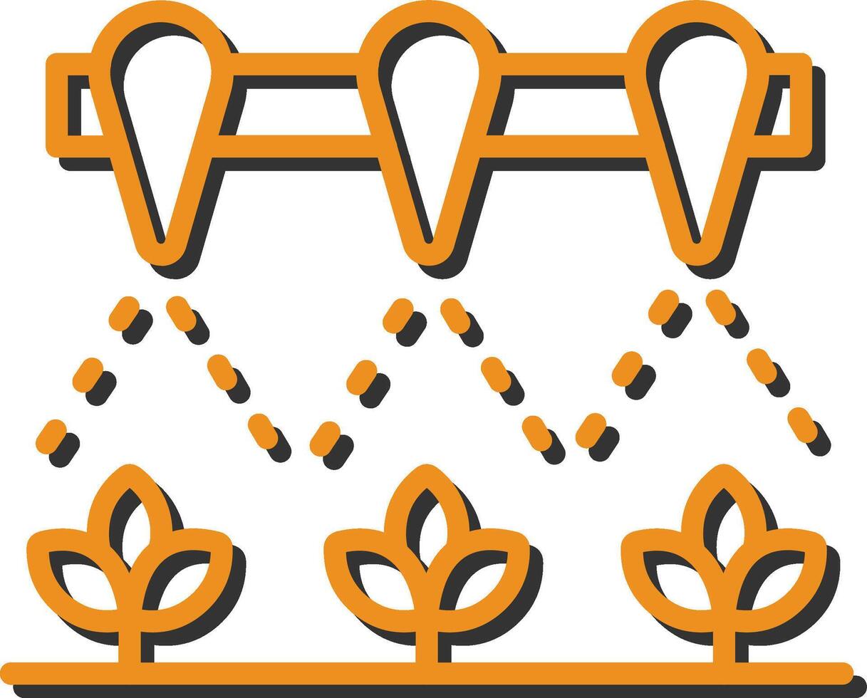 Irrigation System Vector Icon