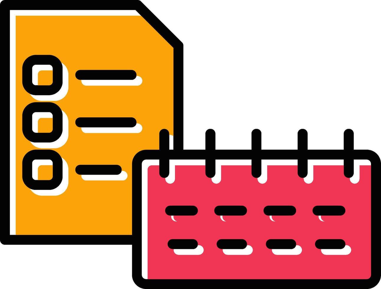 icono de vector de tareas