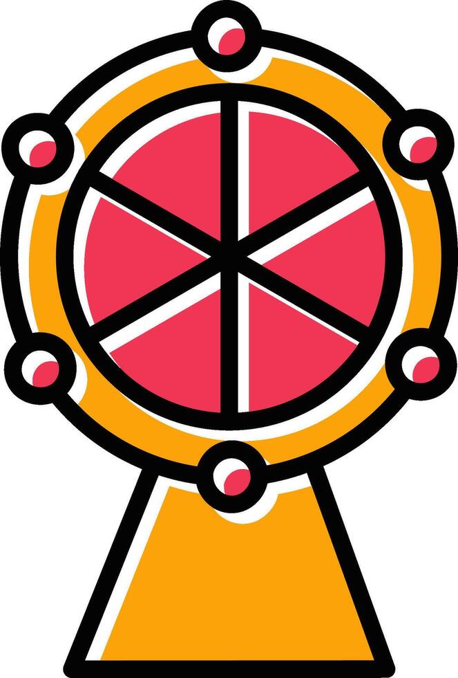 Ferris Wheel Vector Icon