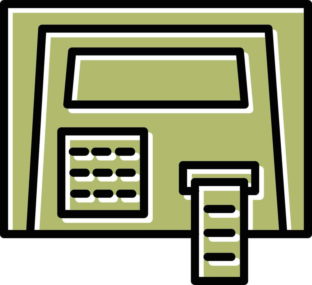 ATM Machine Vector Icon