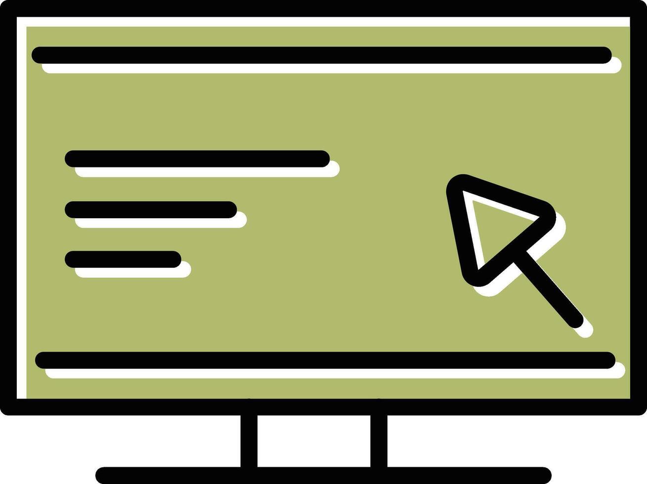 Screen Vector Icon