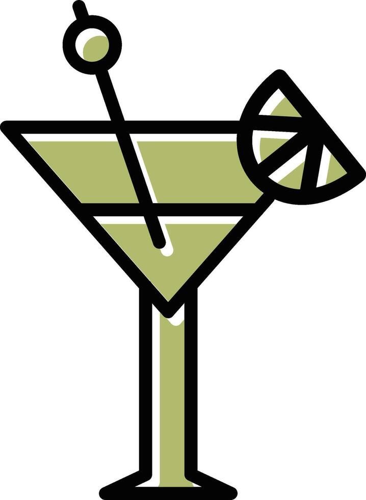 Martini Vector Icon