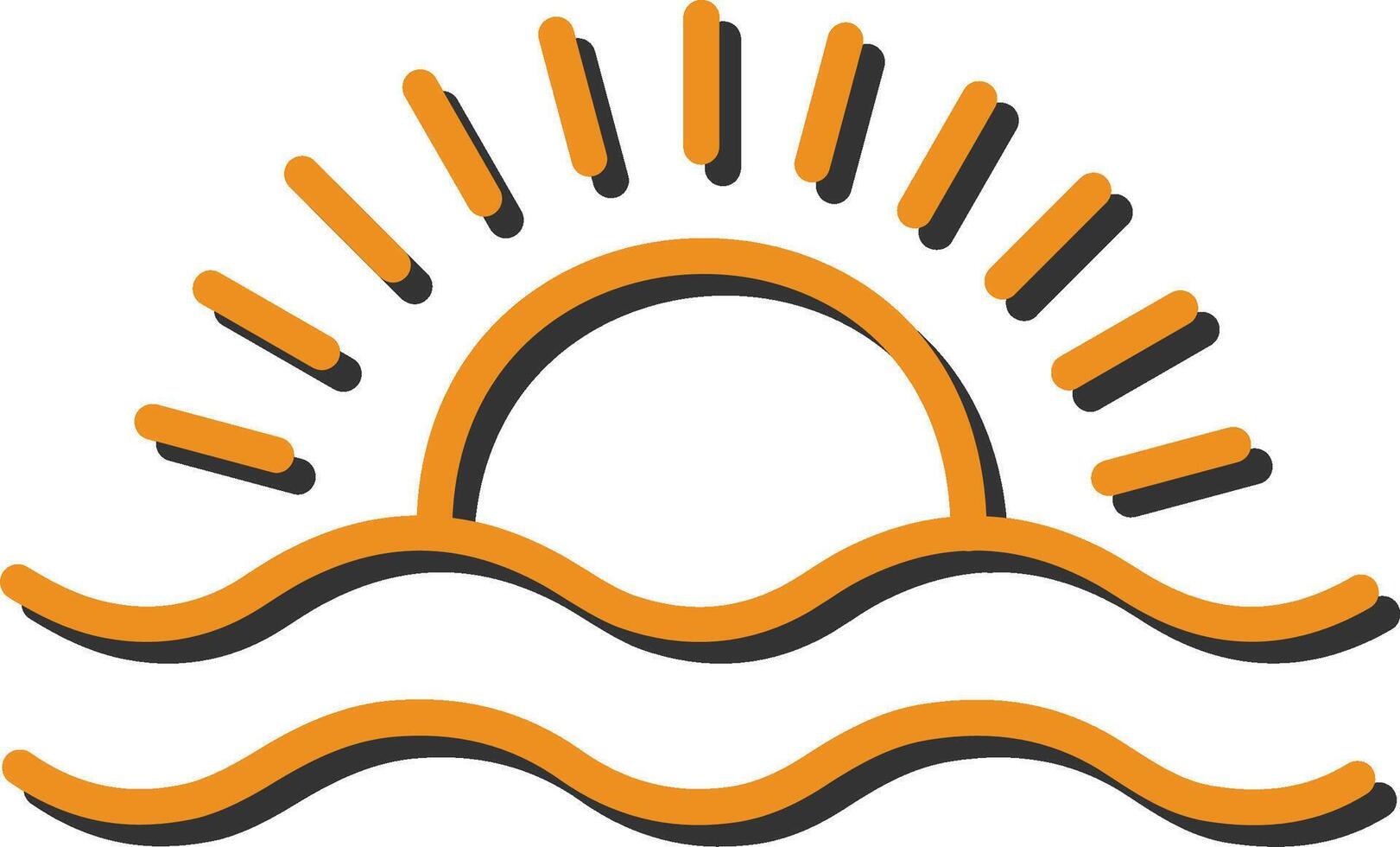 Sunrise Vector Icon